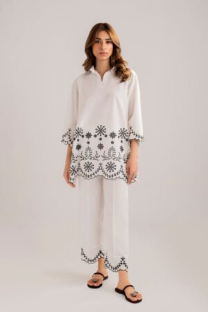 2 PIECE – EMBROIDERED DHANAK – UNSTITCHED – 33006