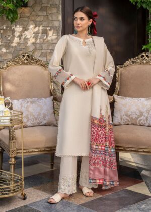 GHAZAL |3PC DHANAK EMBROIDERED SHIRT| A # 31051