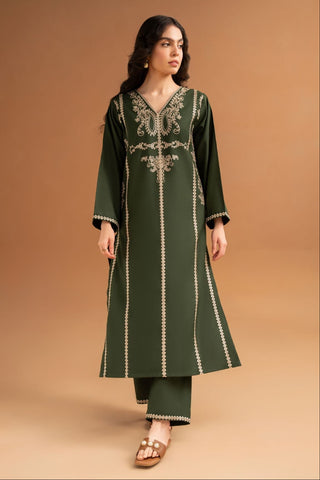 2 PIECE - EMBROIDERED LAWN - UNSTITCHED - 34063