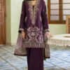 2 PIECE - EMBROIDERED LAWN - UNSTITCHED - 28024