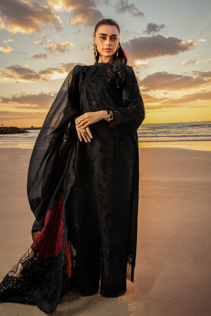 3 PIECE – EMBROIDERED LAWN – UNSTITCHED – 37018