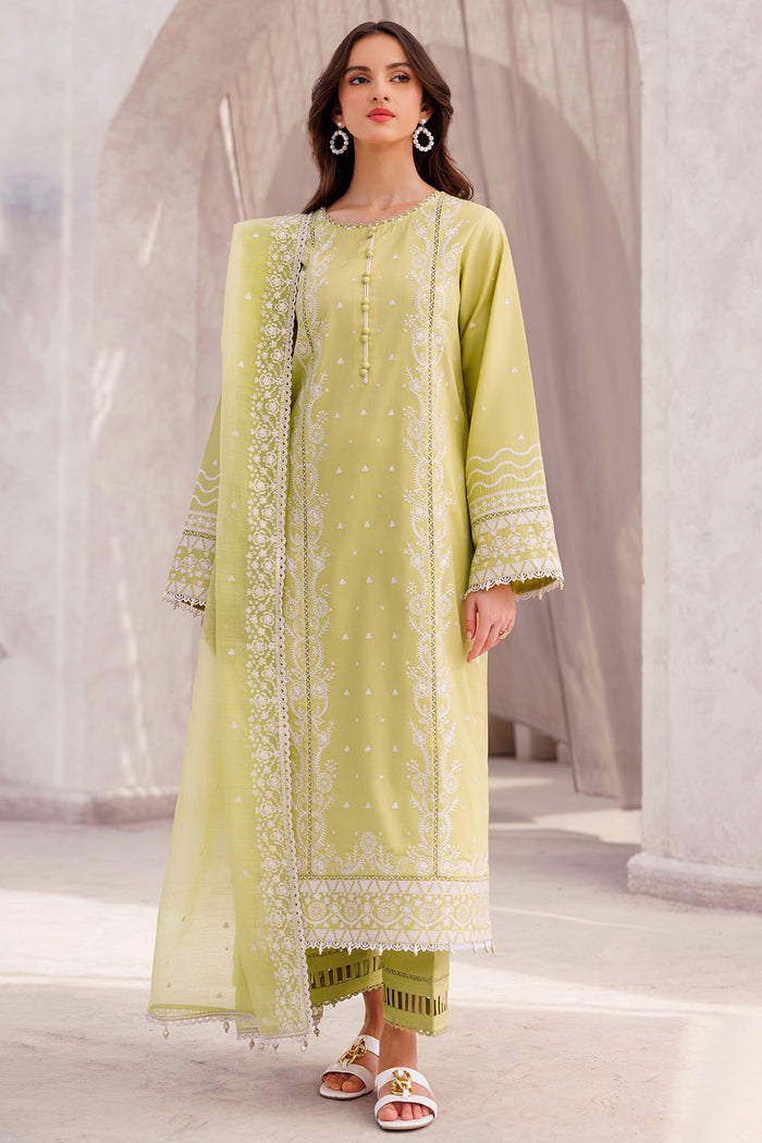 3 PIECE – EMBROIDERED LAWN – UNSTITCHED – 36097