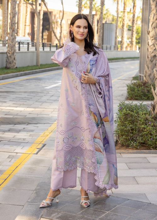 3 PIECE – EMBROIDERED LAWN – UNSTITCHED – 37006