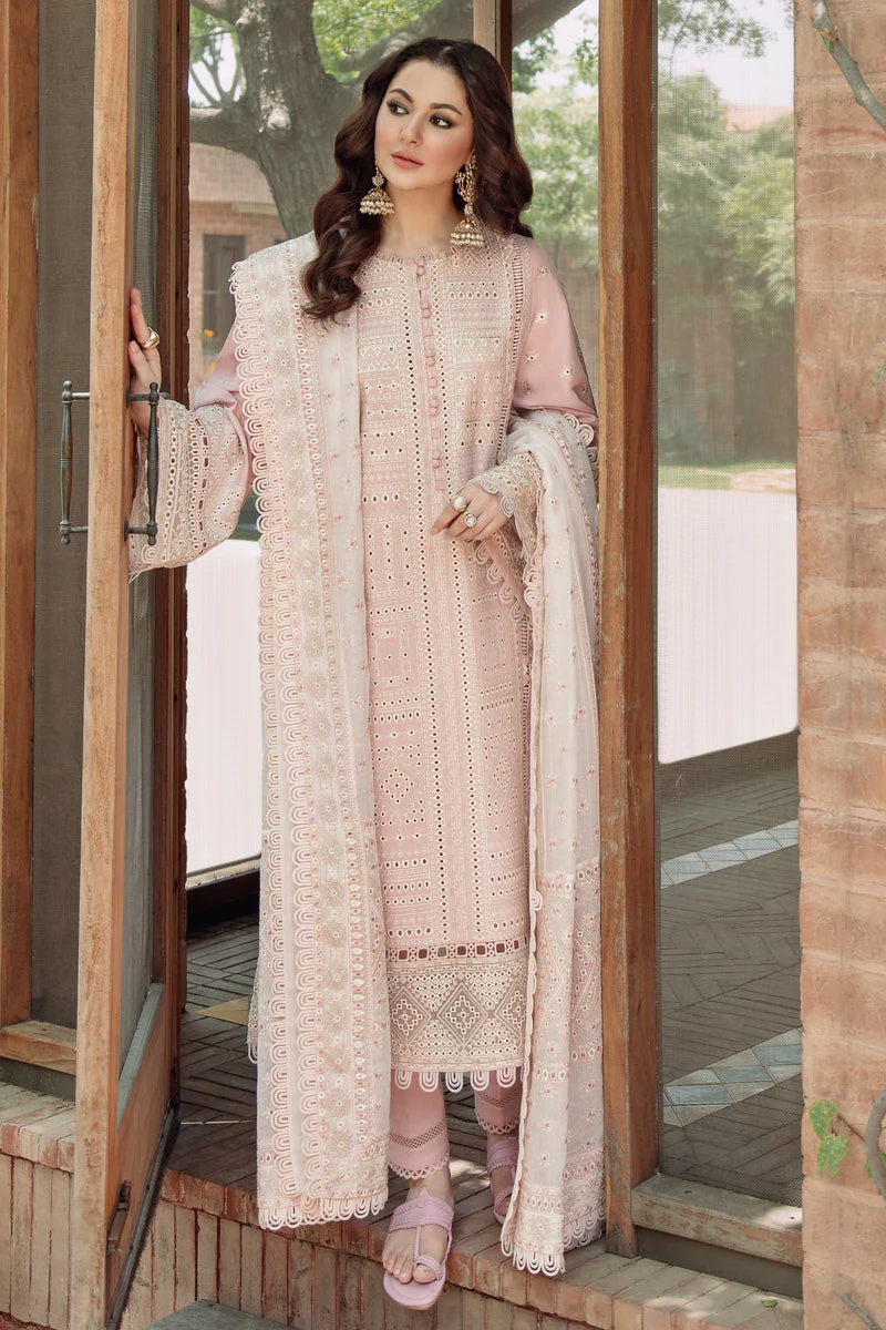 3 PIECE – EMBROIDERED LAWN – UNSTITCHED – 37002